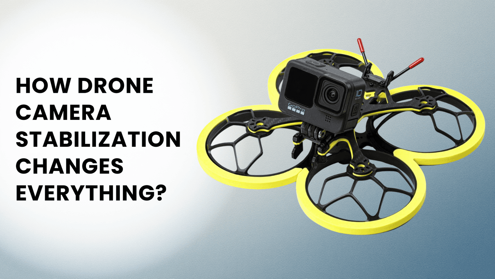 Stabilization In Drone Cameras