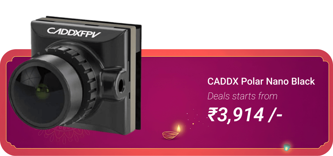 CADDX Polar Nano Black - Deals starts from ₹3,914/-