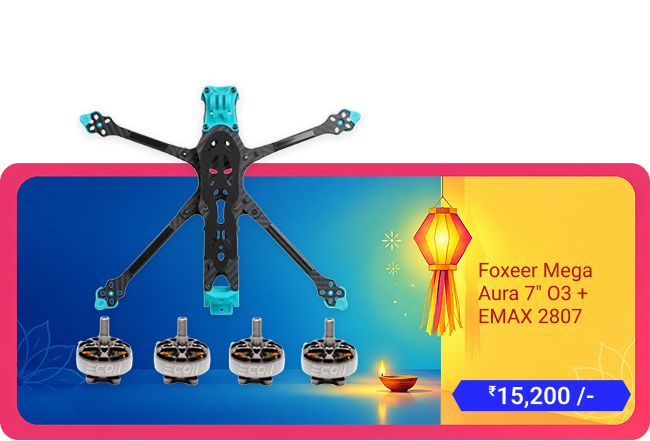 FPV frame and motors combo