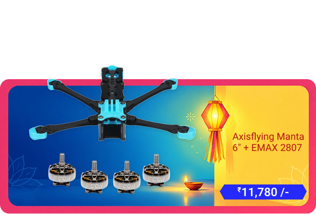 FPV frame and motors combo