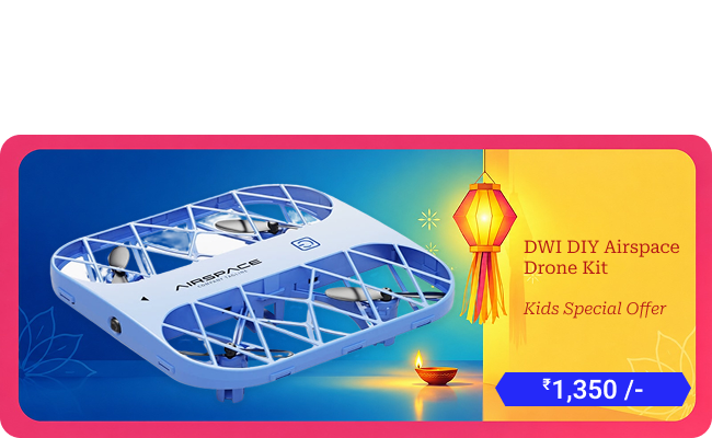 DWI DIY Airspace Drone Kit - Kids Special Offer