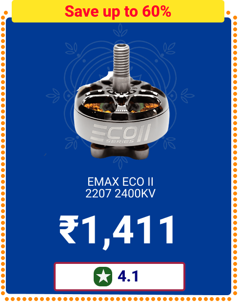 EMAX ECO II 2207 2400KV - Save up to 50% - Rs 1,411