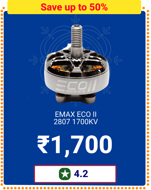 EMAX ECO II 2807 1700KV - Save up to 50% - Rs 1,700