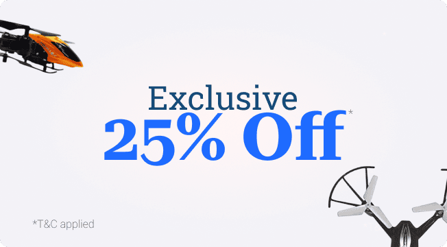 25% off on Drones