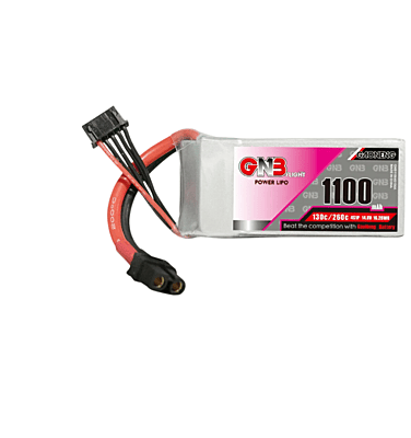 GNB 1100mAh 4S1P 14.8V 130C Lipo Battery