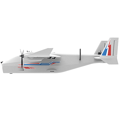 ATOMRC-KILLER WHALE (PNP) 1255MM WINGSPAN AIO EPP RC FPV AIRPLANE WITH CAMERA MOUNT