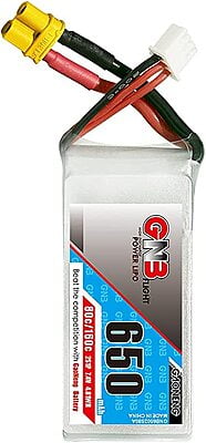GNB-650MAH 2S1P 7.4V 80C LIPO BATTERY GNB-650MAH 2S1P 7.4V 80C LIPO BATTERY