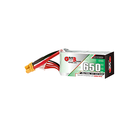 GNB 650mAh 4S1P 14.8V 70C Lipo Battery GNB 650mAh 4S1P 14.8V 70C Lipo Battery