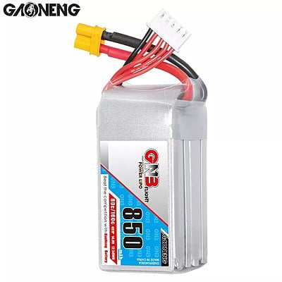 GNB 850mAh 4S1P 14.8V 80C Lipo Battery GNB 850mAh 4S1P 14.8V 80C Lipo Battery