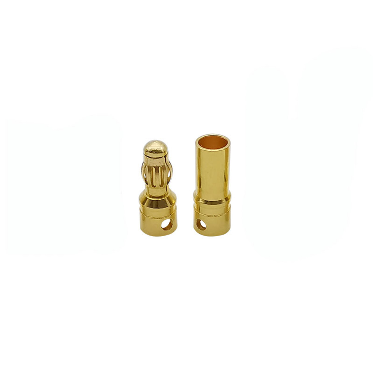 AMASS 3.5mm Gold Plated Cross Bullet Banana Connector AMASS 3.5mm Gold Plated Cross Bullet Banana Connector