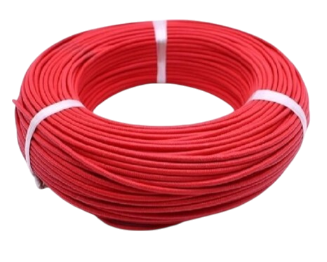 AMASS- SILICONE WIRE-26AWG-RED 1M