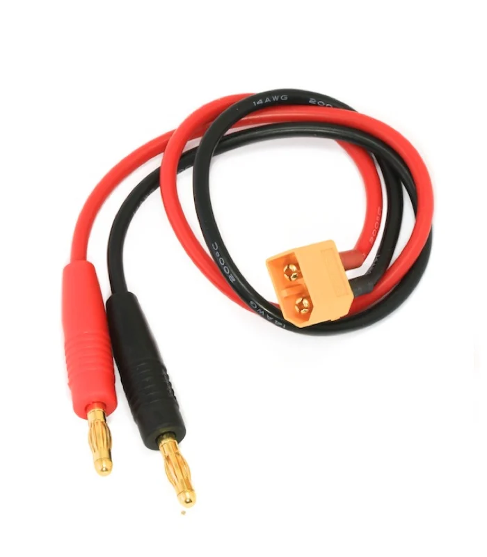 AMASS XT60 to Banana Plug Charge Cable AMASS XT60 to Banana Plug Charge Cable
