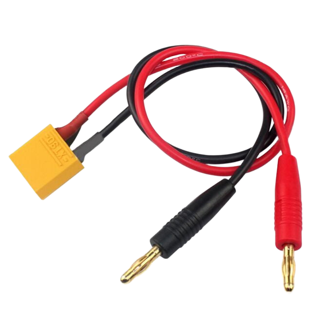 AMASS XT90 to Banana Plug Charge Cable AMASS XT90 to Banana Plug Charge Cable