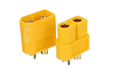 AMASS XT60 Connectors Male + Female (2 Pack) | 60A RC Battery