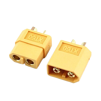 Amass XT60 connector Male+Female Pack of 2 Amass XT60 connector Male+Female Pack of 2