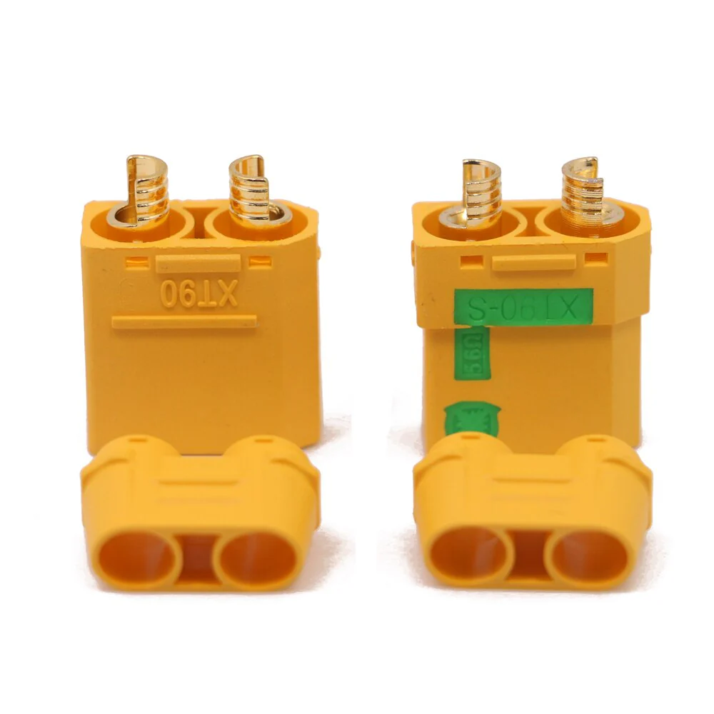 Amass XT90S/H connector Male+Female Pack of 5 Amass XT90S/H connector Male+Female Pack of 5