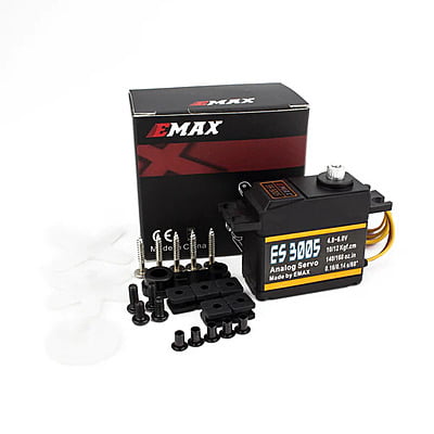 EMAX-ES3005 17G 42G METAL ANALOG SERVO MOTOR EMAX-ES3005 17G 42G METAL ANALOG SERVO MOTOR