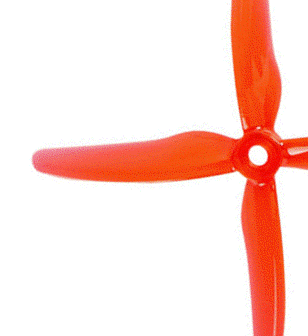 GEMFAN 51455 Hurricane X PC 2L2R 4 Blade Propeller GEMFAN 51455 Hurricane X PC 2L2R 4 Blade Propeller