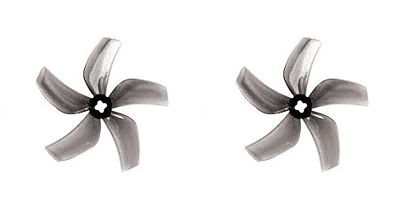 GEMFAN D90 Ducted Cinewhoop PC 2L2R 1.5MM & M5 Propeller GEMFAN D90 Ducted Cinewhoop PC 2L2R 1.5MM & M5 Propeller