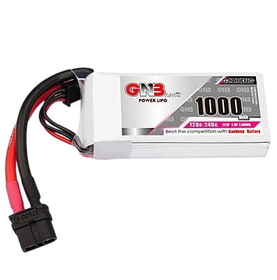 GNB 1000mAh 2S1P 7.4V 120C Lipo Battery
