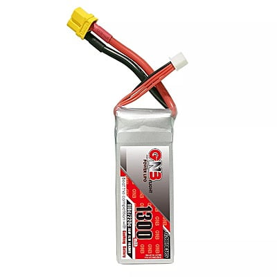 GNB 1300mAh 3S1P 11.1V 110C Lipo Battery GNB 1300mAh 3S1P 11.1V 110C Lipo Battery
