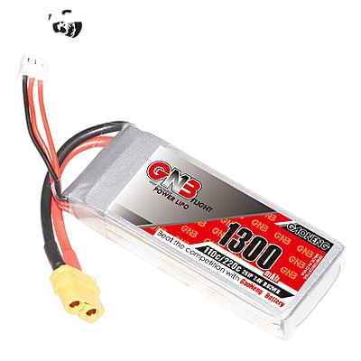 GNB 1300mAh 2S1P 7.4V 110C Lipo Battery GNB 1300mAh 2S1P 7.4V 110C Lipo Battery