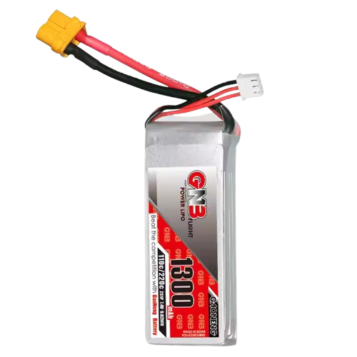 GNB 1300mAh 2S1P 7.4V 110C Lipo Battery GNB 1300mAh 2S1P 7.4V 110C Lipo Battery
