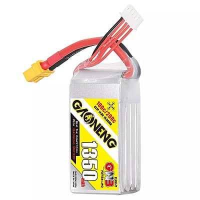 GNB 1350mAh 4S1P 14.8V 100C Lipo Battery GNB 1350mAh 4S1P 14.8V 100C Lipo Battery
