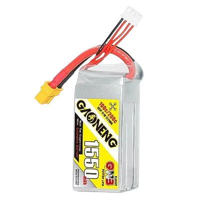 GNB 1550mAh 3S1P 11.1V 100C Lipo Battery GNB 1550mAh 3S1P 11.1V 100C Lipo Battery