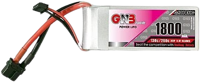 GNB 1800mAh 3S1P 11.1V 130C Lipo Battery GNB 1800mAh 3S1P 11.1V 130C Lipo Battery