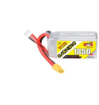 GNB 1850mAh 3S1P 11.1V 100C Lipo Battery