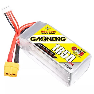 GNB 1850mAh 3S1P 11.1V 100C Lipo Battery GNB 1850mAh 3S1P 11.1V 100C Lipo Battery