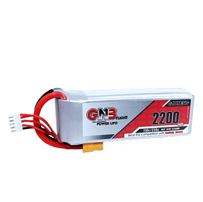 GNB 2200mAh 4S1P 14.8V 110C Lipo Battery GNB 2200mAh 4S1P 14.8V 110C Lipo Battery