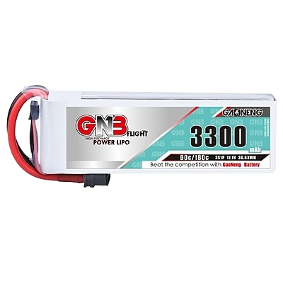 GNB 3300mAh 3S1P 11.1V 90C Lipo Battery GNB 3300mAh 3S1P 11.1V 90C Lipo Battery