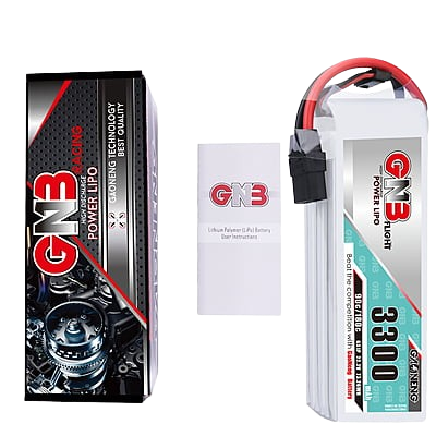 GNB 3300mAh 6S1P 22.2V 90C Lipo Battery GNB 3300mAh 6S1P 22.2V 90C Lipo Battery