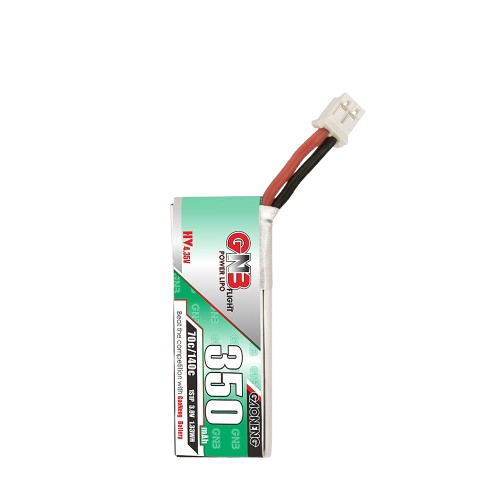 GNB 350mAh 1S1P 3.8V PH2.0 70C Lipo Battery GNB 350mAh 1S1P 3.8V PH2.0 70C Lipo Battery