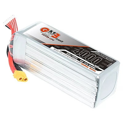 GNB 4000mAh 6S1P 22.2V 50C Lipo Battery GNB 4000mAh 6S1P 22.2V 50C Lipo Battery