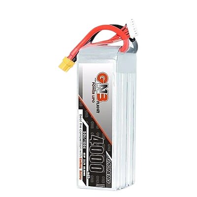 GNB 4000mAh 6S1P 22.2V 50C Lipo Battery GNB 4000mAh 6S1P 22.2V 50C Lipo Battery