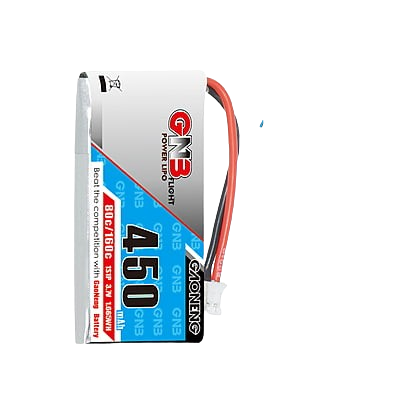 GNB 450mAh 1S1P 3.7V PH2.0 80C Square Type Lipo Battery GNB 450mAh 1S1P 3.7V PH2.0 80C Square Type Lipo Battery