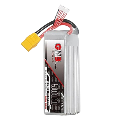 GNB 5000mAh 6S1P 22.2V 50C Lipo Battery GNB 5000mAh 6S1P 22.2V 50C Lipo Battery