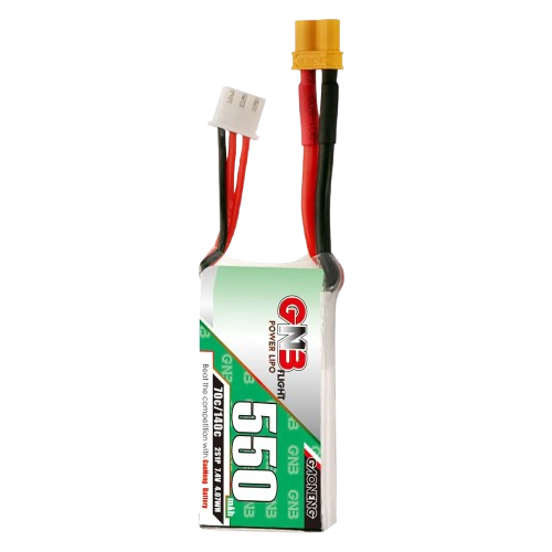 GNB 550mAh 2S1P 7.4V 70C Lipo Battery GNB 550mAh 2S1P 7.4V 70C Lipo Battery