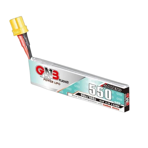 GNB 550mAh 1S1P 3.7V 90C Lipo Battery GNB 550mAh 1S1P 3.7V 90C Lipo Battery
