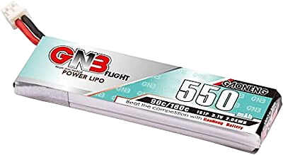 GNB 550mAh 1S1P 3.7V PH2.0 90C Lipo Battery GNB 550mAh 1S1P 3.7V PH2.0 90C Lipo Battery