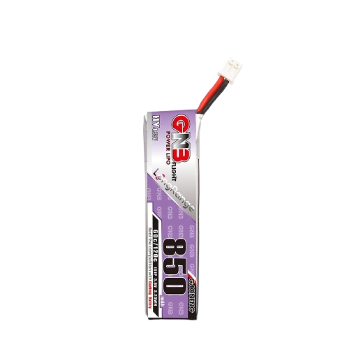 GNB 850mAh 1S1P 3.8V HV 60C PH2.0 Long Type Lipo Battery GNB 850mAh 1S1P 3.8V HV 60C PH2.0 Long Type Lipo Battery