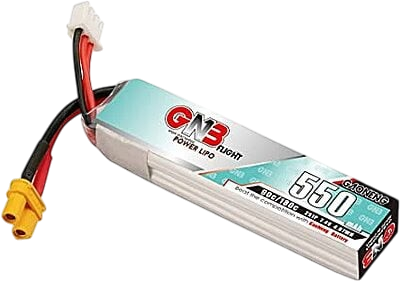 GNB 550mAh 2S1P 7.4V 90C Long Type Lipo Battery GNB 550mAh 2S1P 7.4V 90C Long Type Lipo Battery