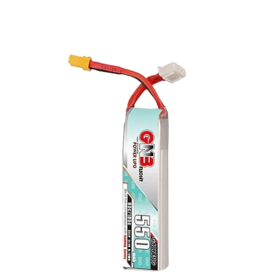 GNB 550mAh 3S1P 11.1V 90C Long Type Lipo Battery GNB 550mAh 3S1P 11.1V 90C Long Type Lipo Battery