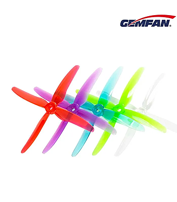 GEMFAN-51455 HURRICANE X PC 4 BLADE PROPELLER