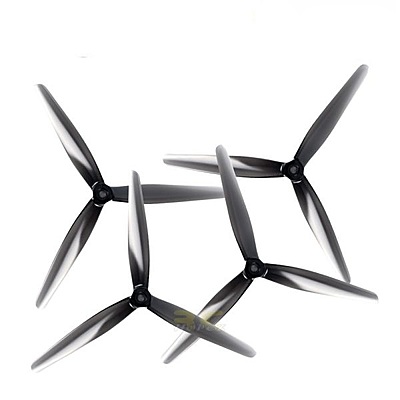HQ PROP 7.5X3.7X3 Light Grey (2CW+2CCW) Poly Carbonate Propeller HQ PROP 7.5X3.7X3 Light Grey (2CW+2CCW) Poly Carbonate Propeller