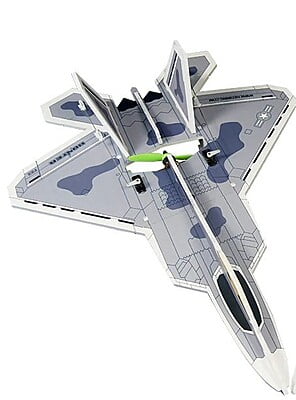 HEEWING -HUNTER MPP F22 KIT FOAM TOYS HOBBY PLANE RC AIRPLANE