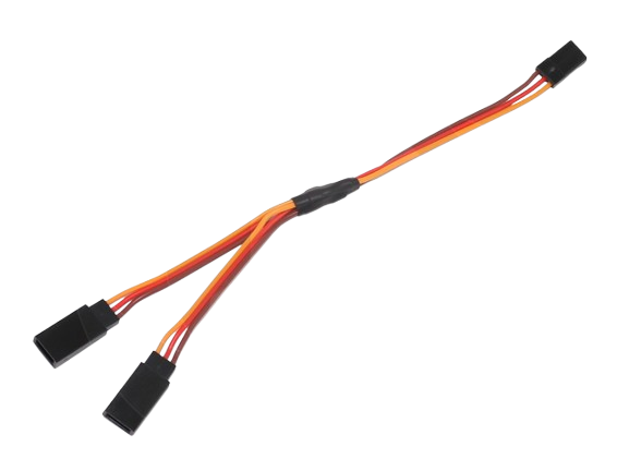 JIYAYI Y Type Servo Extension 15cm Twisted Cable JIYAYI Y Type Servo Extension 15cm Twisted Cable